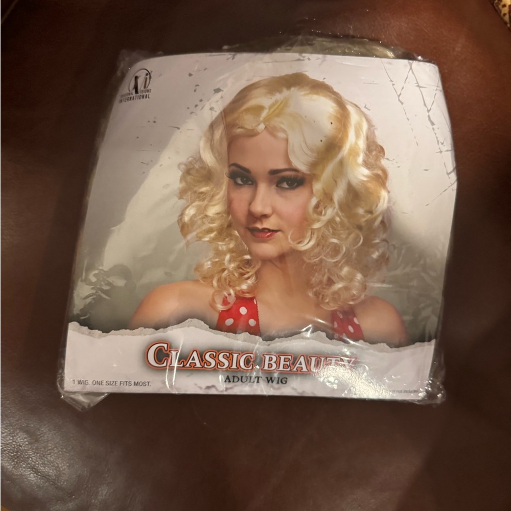 New Teen/ Women’s Curly Blonde Wig Halloween Great Gatsby‎ Flapper